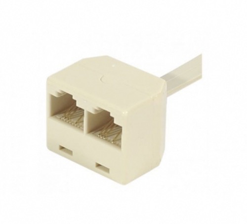 Éclateur de paires RJ45 M/F/F cordon 15 cm