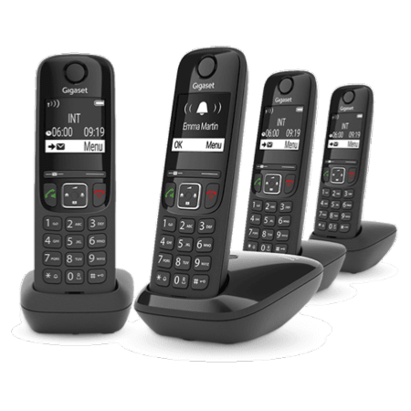 Téléphone DECT Gigaset AS690 pack de 4