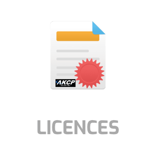 Licence pour 2 capteurs additionnels pour SensorProbe2+ AKCP