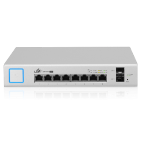 Switch UniFi 8 ports giga PoE+ 150W 2 SFP Ubiquiti