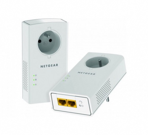 CPL avec prise AV2000 Netgear PLP2000 pack de 2