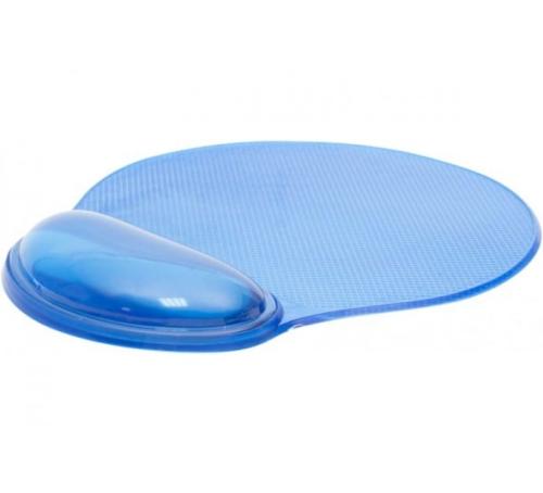 Tapis de souris gel bleu avec repose poignet