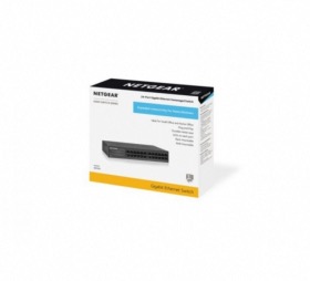 Switch 24 ports gigabit silencieux Netgear GS324