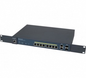 Switch 8 ports gigabit PoE+ contrôleur 20 bornes EnGenius EWS5912