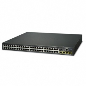 afficher l'article Switch 48 ports Gigabit 4 SFP Planet GS-4210-48T4S