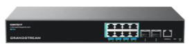 Switch 8 ports 2,5 giga PoE++ 240W 2 SFP+ Grandstream