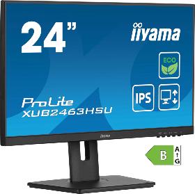 Moniteur LED IPS éco 24 pouces IIYAMA XUB2463HSU-B1