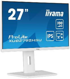 Moniteur LED IPS FHD 27 pouces IIYAMA XUB2792HSU blanc