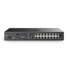 NVR 16 canaux 16 RJ45 PoE HDMI/VGA 2 HDD VIGI