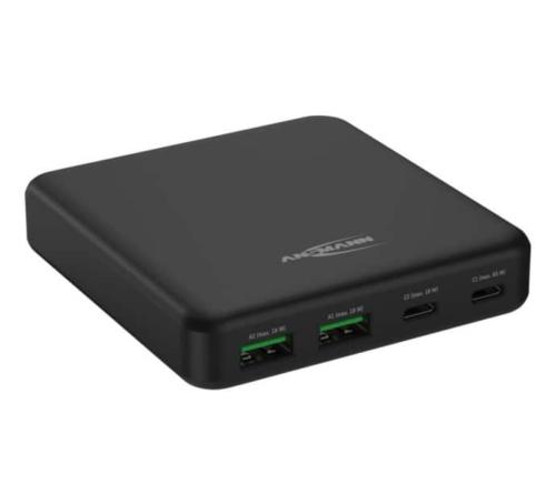 Chargeur de table 4 USB-A/C 65W Ansmann