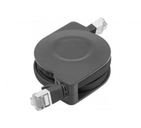 Cordon RJ45 rétractable CAT6a U/FTP 1,5 m