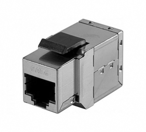 Embase de traversée RJ45 Cat 6 STP