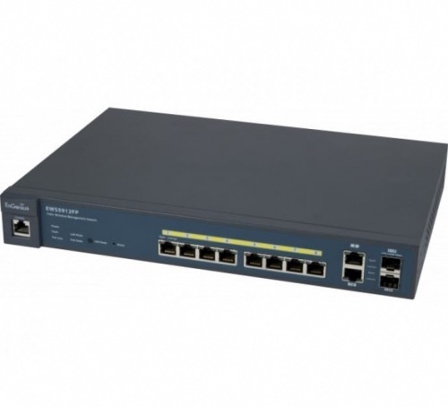 Switch 8 ports gigabit PoE+ contrôleur 20 bornes EnGenius EWS5912