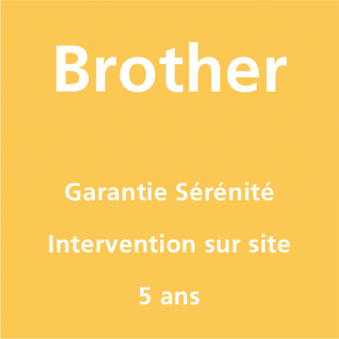 Garantie sérénité 5 ans sur site pour Multifonction Brother