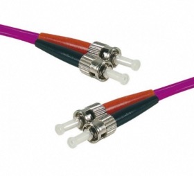 Jarretière Optique FE Multimode OM4 50/125 UPC - ST / ST 1 M