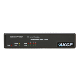 SensorProbe4 PoE AKCP surveillance environnementale via IP