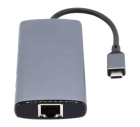 Station d'accueil USB-C 6 ports HDMI/RJ45/USB