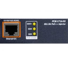 Injecteur Multi Gigabit PoE++ 95W Planet POE-171A-95