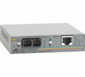 Convertisseur fibre 100FX SC RJ45 Allied Telesis AT-MC102XL