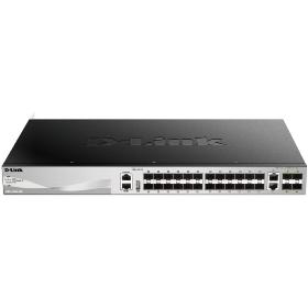 afficher l'article Switch D-LINK xStack 24 SFP giga 2 ports 10G 4 SFP+