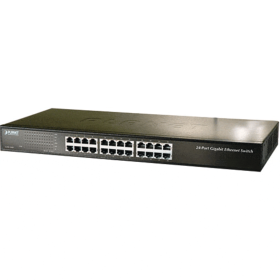 afficher l'article Switch rackable 24 ports gigabit Planet GSW-2401