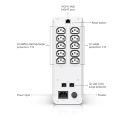 Onduleur 1 KVA 600W UniFi Ubiquiti UPS-TOWER