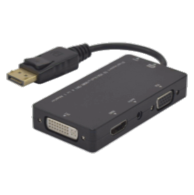 Convertisseur passif Displayport 1.1 vers HDMI VGA DVI