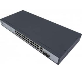 afficher l'article Switch 24 ports 10/100 PoE+ 390W 2 gigabit/SFP