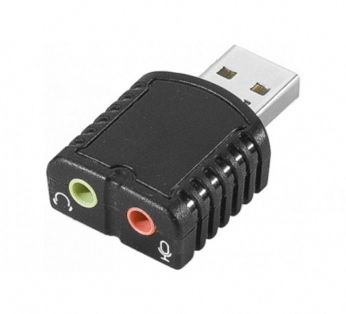 Mini adaptateur audio USB 2.0