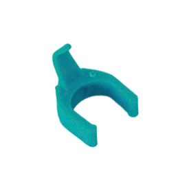 50 Patch clips turquoise pour câbles RJ45 PatchSee