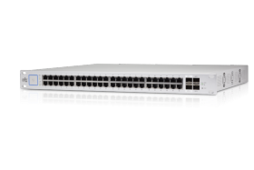 Switch UniFi 48 ports giga PoE+ 500W 2 SFP 2 SFP+ Ubiquiti