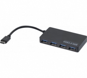 Hub USB 3.1 type C vers 4 ports USB 3.0 type A