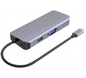 Station d'accueil USB-C 9 en 1 + chargeur 100W