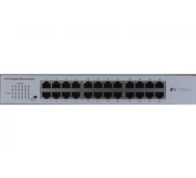 Switch 24 ports gigabit rackable 19 pouces Fanless