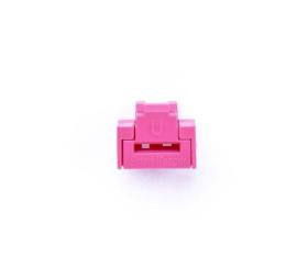 10 Bloqueurs de port RJ45 + 1 clé Basic Fuschia