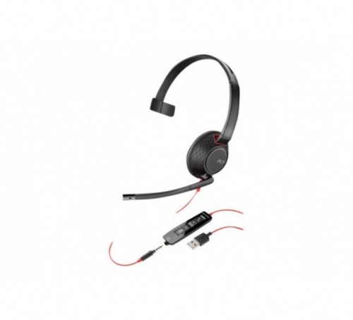 Micro casque USB-A Jack 3,5 Blackwire C5210 Plantronics