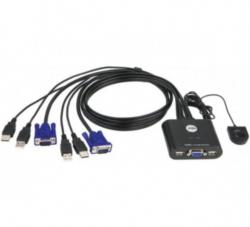 Mini switch KVM VGA/USB ATEN CS22U 2 ports