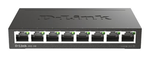 Switch D-LINK 8 ports gigabit DGS-108