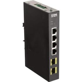 afficher l'article Switch industriel 4 ports giga 2 SFP D-LINK DIS-100G-6S