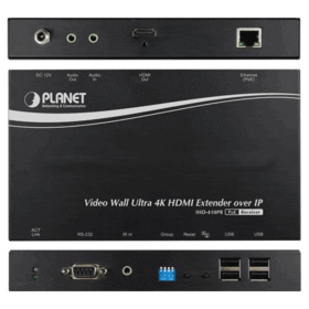 Récepteur HDMI 4K USB sur IP Planet IHD-410PR