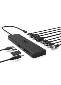 Station d'accueil USB-C 11 en 1 Port Design