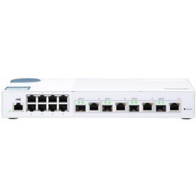 Switch 8 RJ45 giga 4 combo 10G QNAP QSW-M408-4C