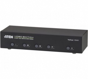 Commutateur VGA Audio RS232 4 ports ATEN VS0401