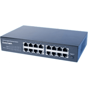 Switch 16 ports gigabit rackable 10 et 19 pouces