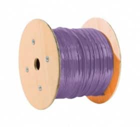 Câble RPC violet monobrin F/FTP CAT6a LSOH 305 M
