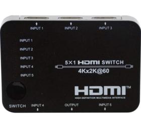 Switch HDMI 5 entrées 1 sortie