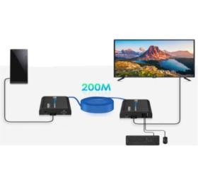 Kit Prolongateur HDMI 4K USB sur RJ45 gigabit