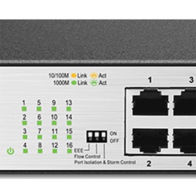Switch D-LINK 16 ports gigabit DGS-1016D
