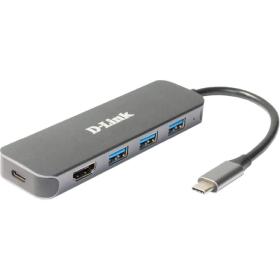 Station d'accueil USB-C 5 en 1 D-LINK DUB-2333