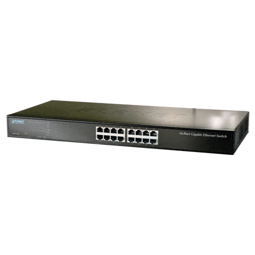 Switch rackable 16 ports gigabit Planet GSW-1601